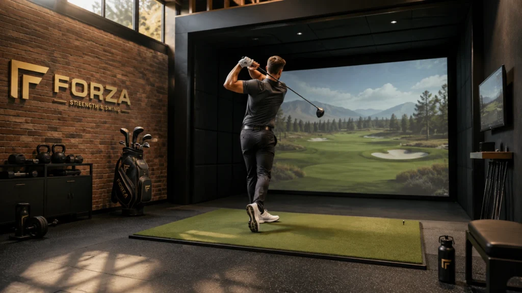 indoor golf simulator benefits